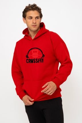 S A DESIGN Balbazaar Unisex Oversize Crossfit Bask l K rm z Trend Sweatshirt Fiyat Yorumlar Trendyol