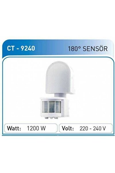 Cata 180 Derece Hareket Algılayıcı Radar Sensör Ct-9240