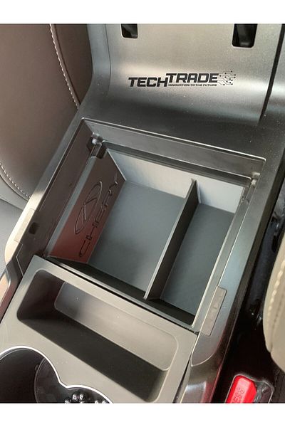 Tech Trade Chery Tiggo 7 Pro - 2 Compartment Armrest Organizer (Not Compatible with Avantgarde Models)