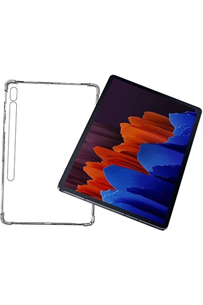 M80 Samsung Galaxy Tab S7 Fe Lte T733 12.4 Compatible Corner Protected Silicone Case with Airbag