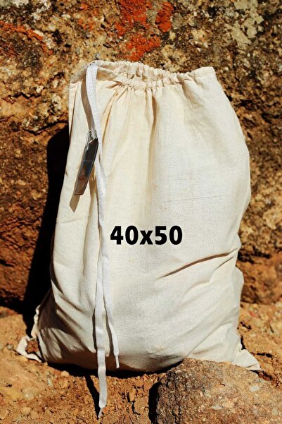 Geotools 10 Adet 40x50 Büzgülü Bez Torba