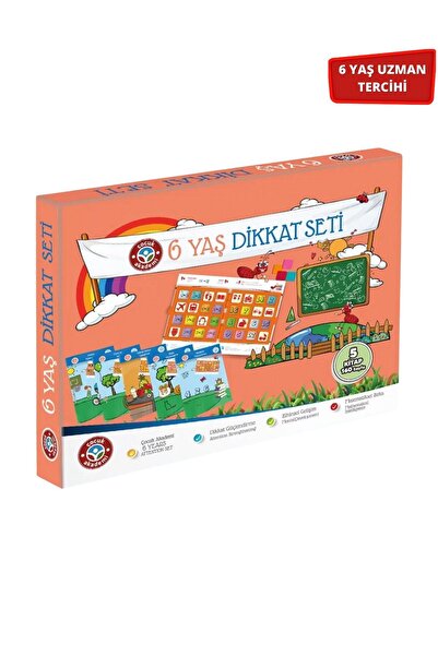 Çocuk Akademi 6 Yaş Dikkat Seti