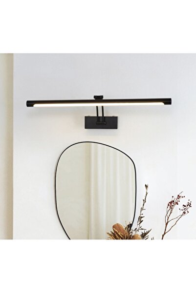 burenze Modern Duvar Led Aplik Banyo Tablo Aydınlatma Kuğu Pelikan Aplik Siya...