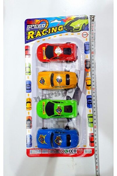 Genel Markalar 4'lü Yarış Araba Seti