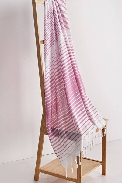Denizli Concept بيشتيمال مخطط فوشيا - 90x180 سم، لون متغير، 100% قطن - للشاطئ...