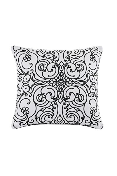 In House Dublin | 8 Pieces Comforter Set - King - 260x240 cm - Grey & Gold