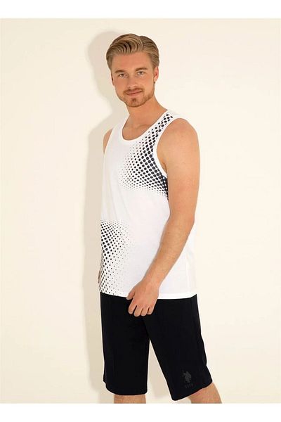 U.S. Polo Assn. Η.Π.Α. Polo Assn. Ανδρικό T-Shirt με λαιμόκοψη - KISINEV DMLS