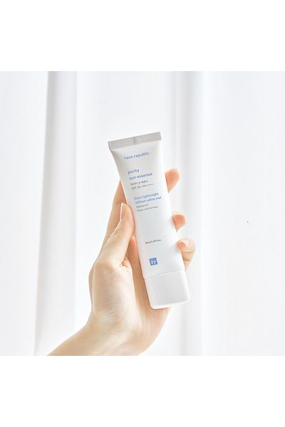 FACE REPUBLIC Face Republic Purity Sun Essence 50mL | SPF50+ PA++++ | Vegan Certified Water Resistant | Reef Safe