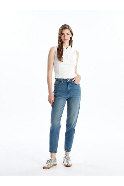LC Waikiki Jeanshose für Damen – Mom Fit