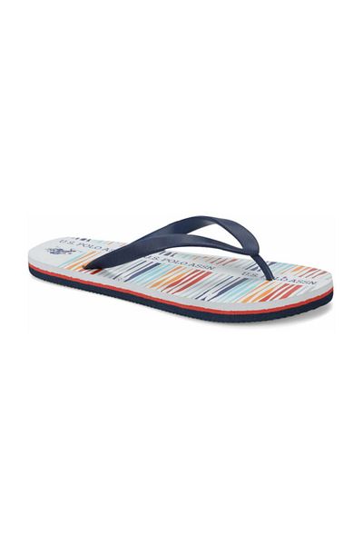 U.S. Polo Assn. JILL White Women's Slippers - 100371869