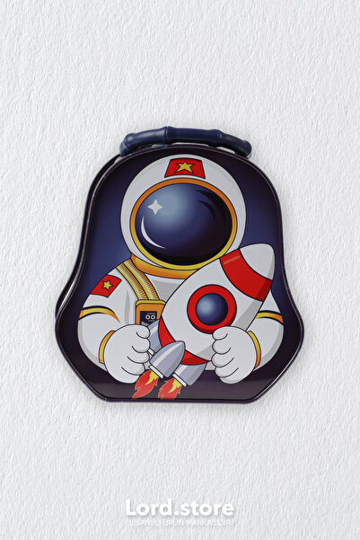 TAROS KIRTASİYE LORDSTORE101 ASTRONOTLU KUMBARA LACİVERT