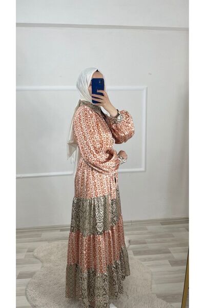 FUSHYA Silk Satin Dress