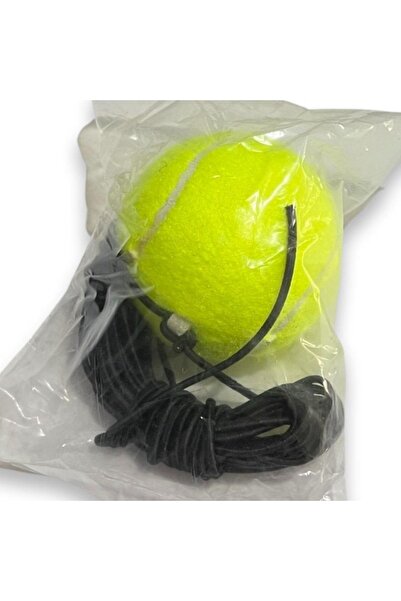 Pro's Pro Sarı Sarı Ipli Go & Back Antrenman Ve Eğitim Tenis Topu Antrenman Topu Tekli