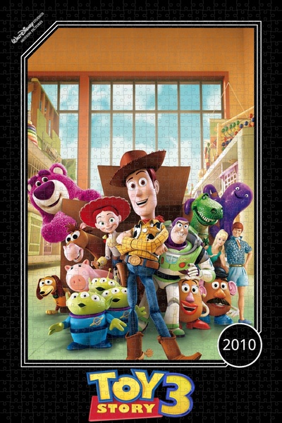 Jeronkarji Toy Story 3 - Oyuncak Hikayesi  (2010) Film Posterinin 1000 Parça ...