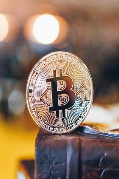 HERFİE 2 adet Bitcoin Madeni Para Altın Rengi Hatıra Koleksiyon Değerli Kutulu (2x)