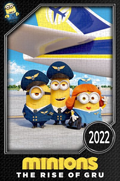 Jeronkarji Minyonlar - Minions: The Rise of Gru (2022) Sürüm2 Film Posterinin...