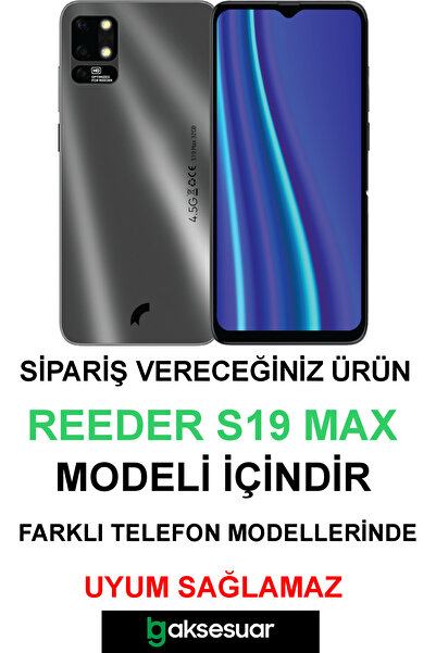 Reeder حافظة حماية للكاميرا من السيليكون عالي الجودة S19 Max A++ - مطبوعة بدقة HD