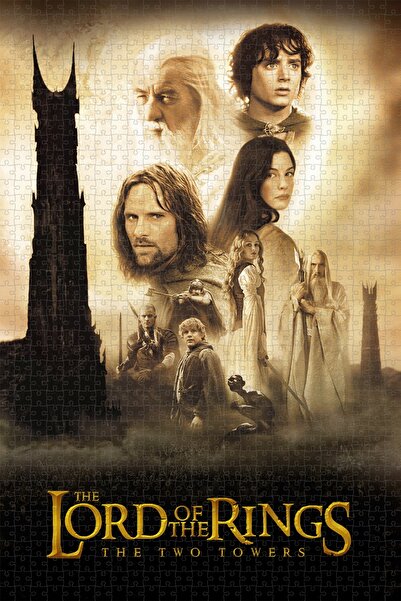 Jeronkarji The Lord of the Rings: İki Kule (2002) Film Posterinin 1000 Parça ...
