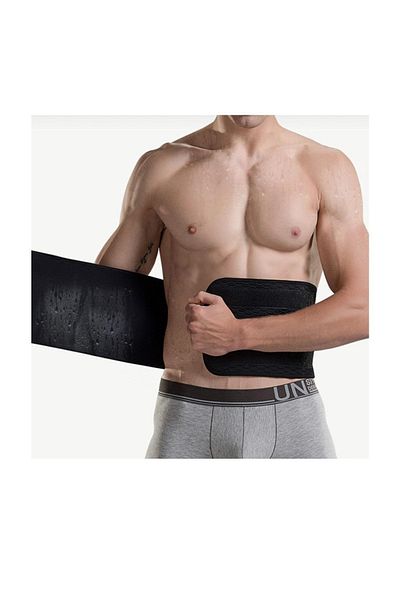 HERFİE Thick Neoprene Waist Corset Thermal Sauna Belt Shaper Athlete Belt