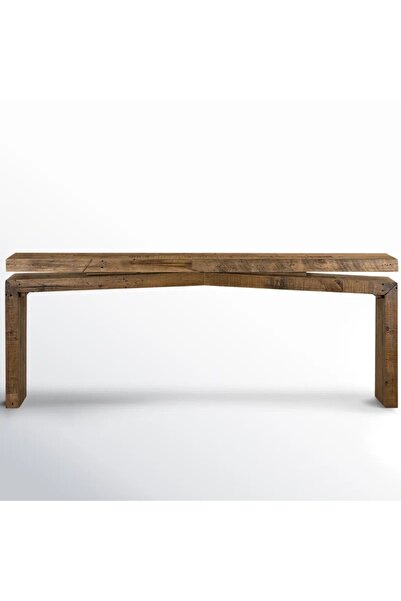 VARSTHREE Masif Ahşap Konsol Masası - Dayanıklı ve Şık