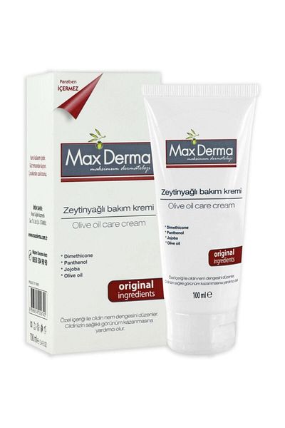 MAX DERMA Maxderma Olive Oil Cream - Care Tip