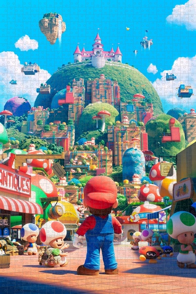 Jeronkarji The Super Mario Bros. Movie (2023) Film Posterinin 1000 Parça Puzz...