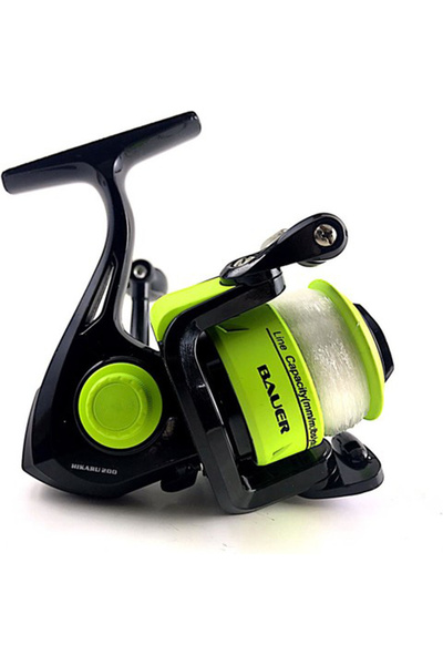 OLTAMİX BAUER  Hıkaru 200 Lrf & Spin Olta Makinesi Misina Sarılı 5 Bilye