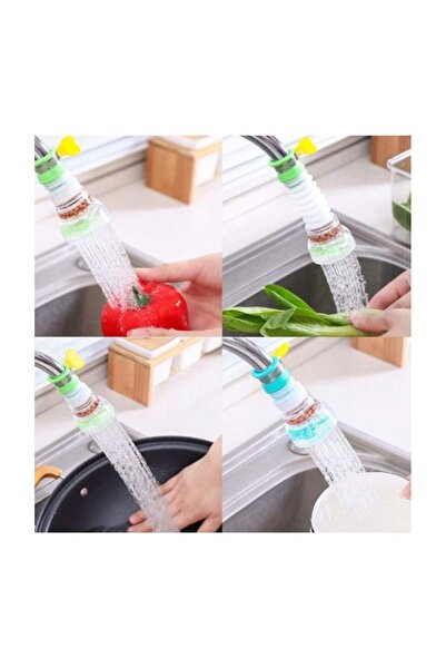 HERFİE رأس صنبور حجري موفر للمياه مع رأس متحرك ومروحة تنقية