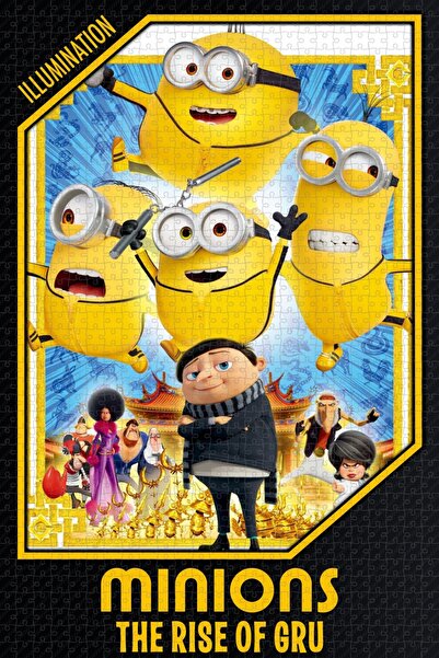 Jeronkarji Minyonlar Minions: The Rise of Gru (2022) Film Posterinin 1000 Par...