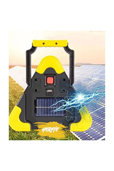ÖzSima Acil Durum Işığı Solar Enerjili Yanar Sönerli Lamba Araç Reflektörü Uz...