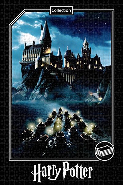 Jeronkarji Harry Potter Collection Film Posterinin 1000 Parça Puzzle Yapbozu Sürüm4