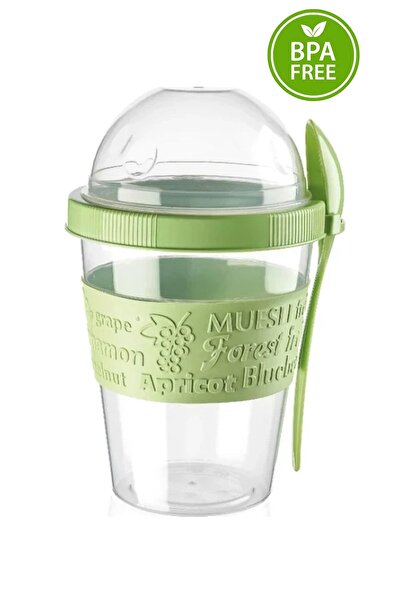 HERFİE حاوية تاكل آند جو للتغذية والتخلص من السموم والفواكه والموسلي والزبادي...