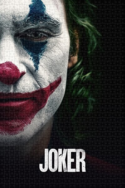 Jeronkarji Joker (2019) Sürüm 2 Film Posterinin 1000 Parça Puzzle Yapbozu