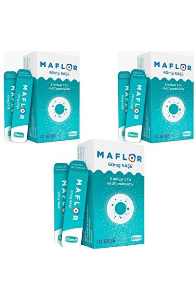 MAMSEL بروبيوتيك مافلور 10 أكياس X3
