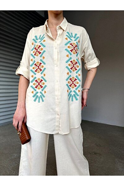 BAJAR Sprinkled Embroidered Viscose Set