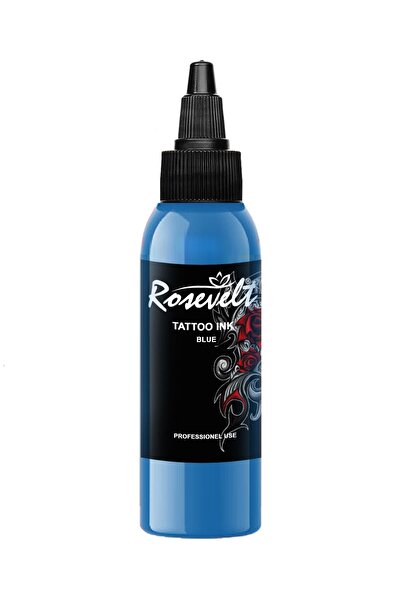 ROSEVELT Tattoo Ink Dövme Boyası 30 ml Mavi
