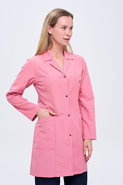 ZENAPRON Kadın Personel Önlük - Gömlek Yaka Orta Boy