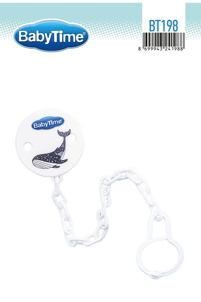 Babytime Bt198 حزام اللهاية باللون الأبيض