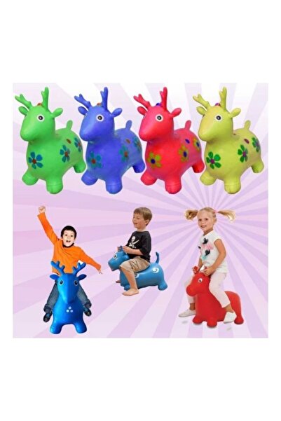 Genel Markalar Pilates Eşeği Şişme Zıp Zıp Oyuncak Hayvan