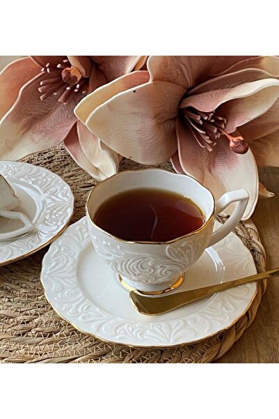 İpek Porselen 6 Kişilik Nescafe / Çay Fincanı Lgs