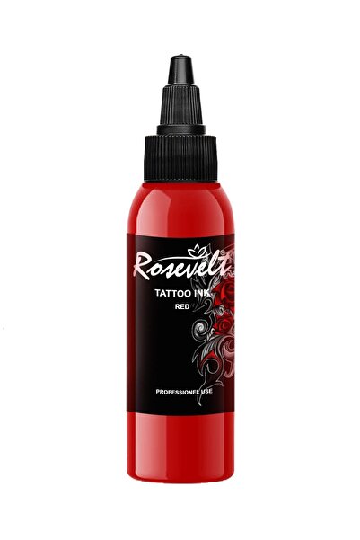 ROSEVELT Tattoo Ink Dövme Boyası 30 ml Kırmızı