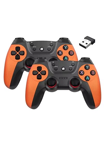 MKMTEKNOLOJİ 2.4G TV/BOX/Steam/PC/PS3/Linux/iphone/android Uyumlu Çift Kol