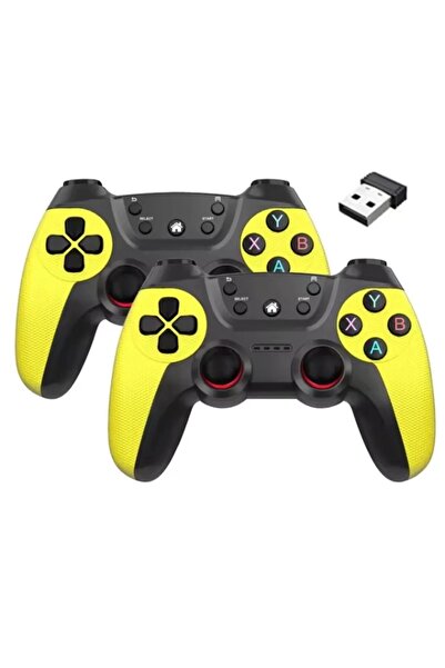 MKMTEKNOLOJİ 2.4G TV/BOX/Steam/PC/PS3/Linux/iphone/android Uyumlu Çift Kol