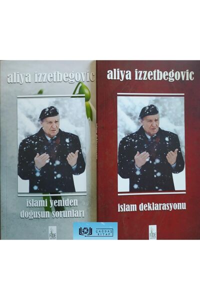 Fide Yayınları Aliya Izzet Begoviç 2 Kitap Set / Islam Deklerasyonu - Islami ...