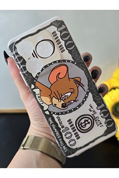 SUPER FRAME Tecno Spark 20 PRO (KJ6) Uyumlu Baskılı Şeffaf Telefon Kılıfı