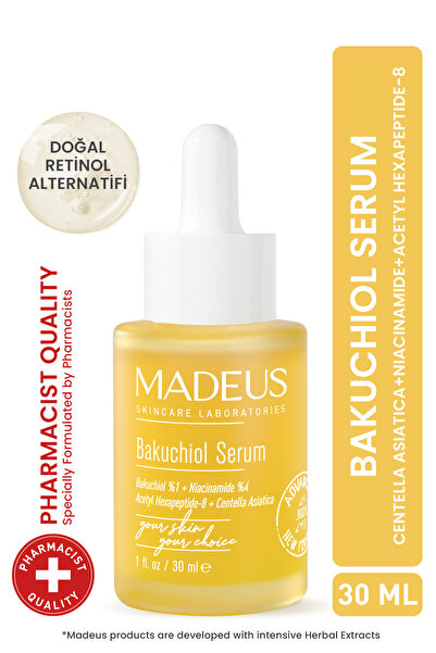 Madeus Skincare Laboratories Doğal Retinol Alternatifi %1 Saf Bakuchiol İçere...