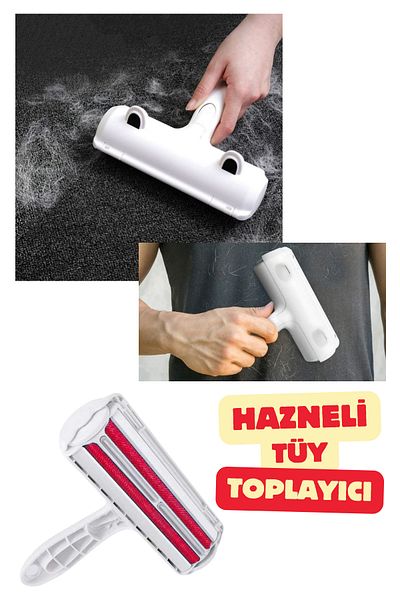 Vekorr Cat Dog Pet Hair - Collector Sweater and Clothes Clothes Carpet Hair Dust Cleaner