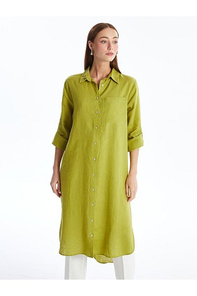LC Waikiki Cămașă tunică pentru femei LCW Oversize Linen