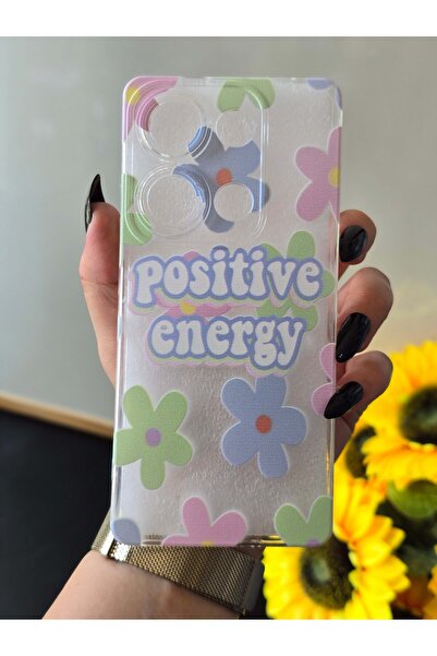 SUPER FRAME Xiaomi Redmi Note 13 PRO 4G (5G DEGİLDİR) Uyumlu Baskılı Şeffaf T...