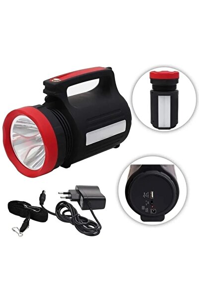 goldixpir Profesyonel 10w Araç Şarjlı El Feneri